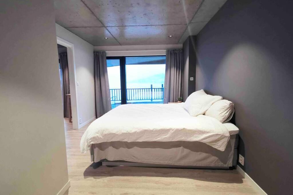 Panoramaresort In Hardangerfjorden Leilighet I Sjokanten Ved Hardangerfjorden For 7 Personer Boat , Sauna,Kajak, Sup For Rent Oystese Екстер'єр фото