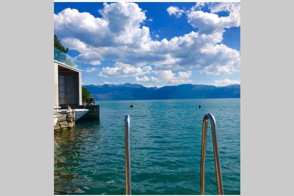Panoramaresort In Hardangerfjorden Leilighet I Sjokanten Ved Hardangerfjorden For 7 Personer Boat , Sauna,Kajak, Sup For Rent Oystese Екстер'єр фото