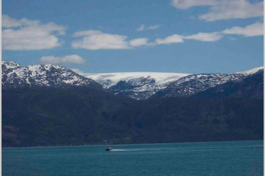 Panoramaresort In Hardangerfjorden Leilighet I Sjokanten Ved Hardangerfjorden For 7 Personer Boat , Sauna,Kajak, Sup For Rent Oystese Екстер'єр фото