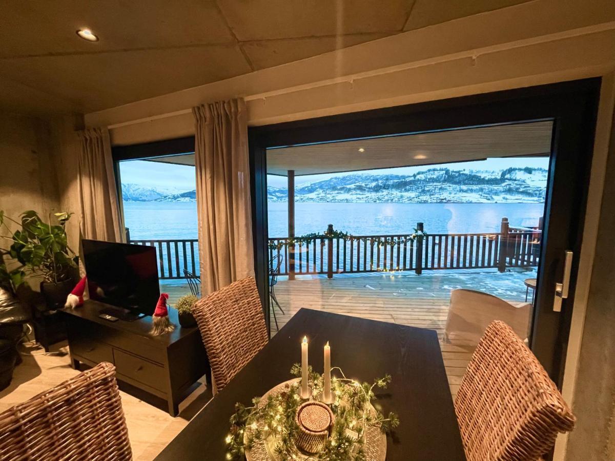 Panoramaresort In Hardangerfjorden Leilighet I Sjokanten Ved Hardangerfjorden For 7 Personer Boat , Sauna,Kajak, Sup For Rent Oystese Екстер'єр фото